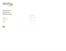 Tablet Screenshot of imboden-raron.ch